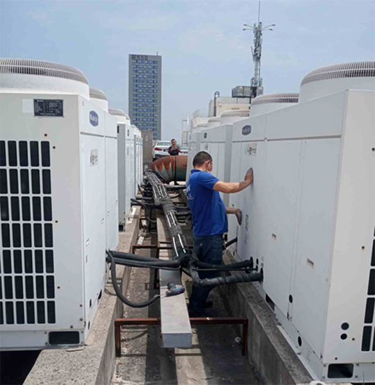 霍州中央空调制热和不制冷系统维修方法